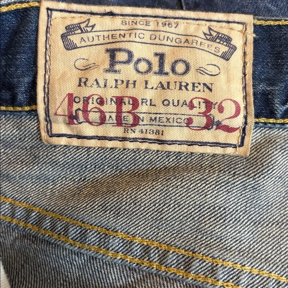 POLO RALPH LAUREN | denim blue jeans Hampton straight 46B/32